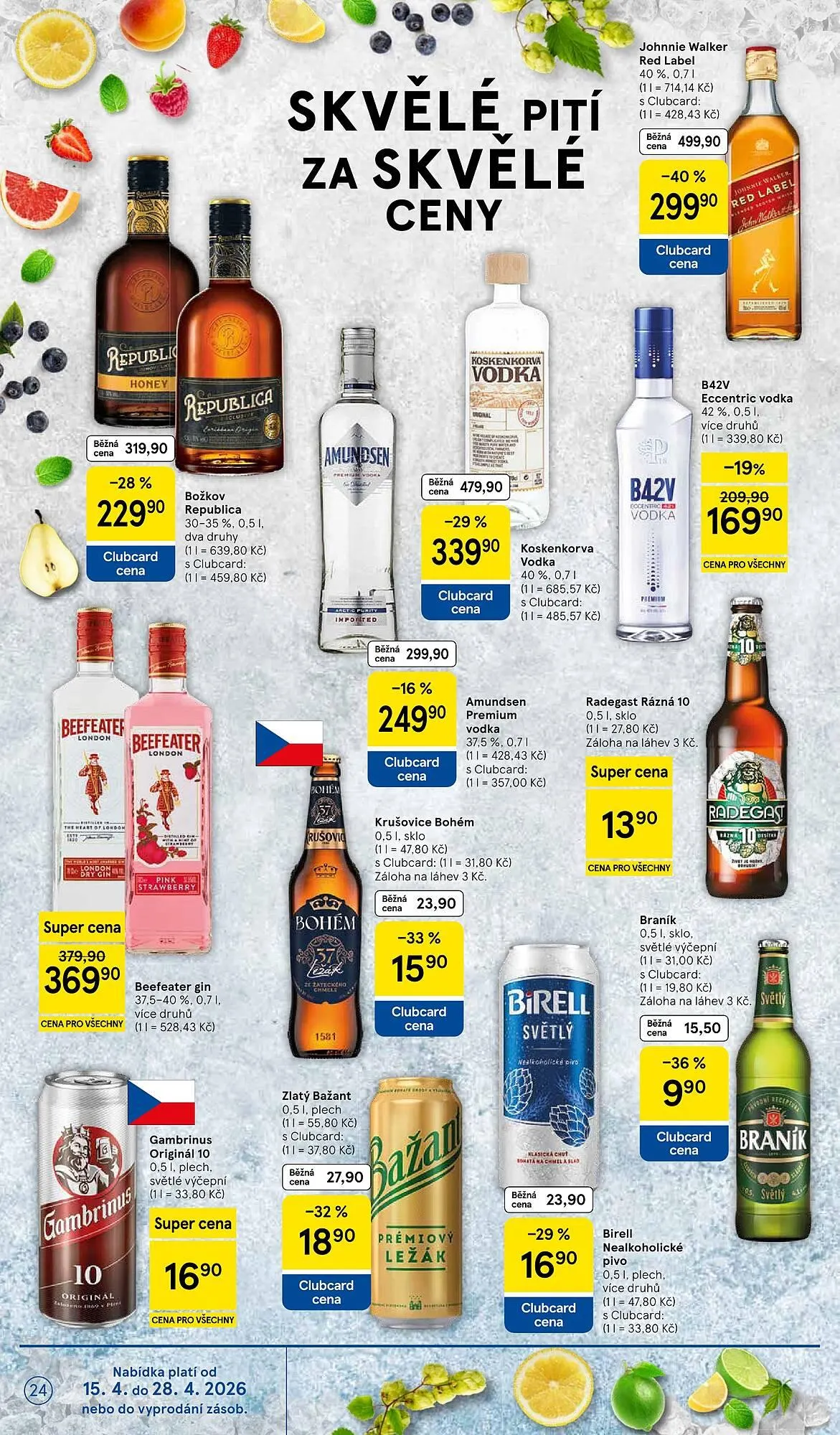 Tesco leták - 15. dubna 21. dubna 2026 - Page 24