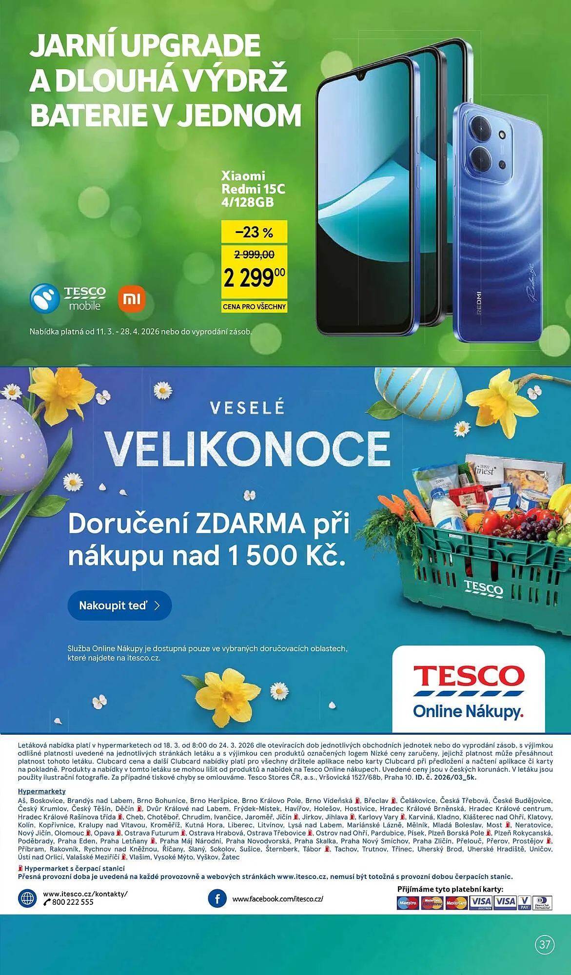 Tesco leták - 18. března 24. března 2026 - Page 37