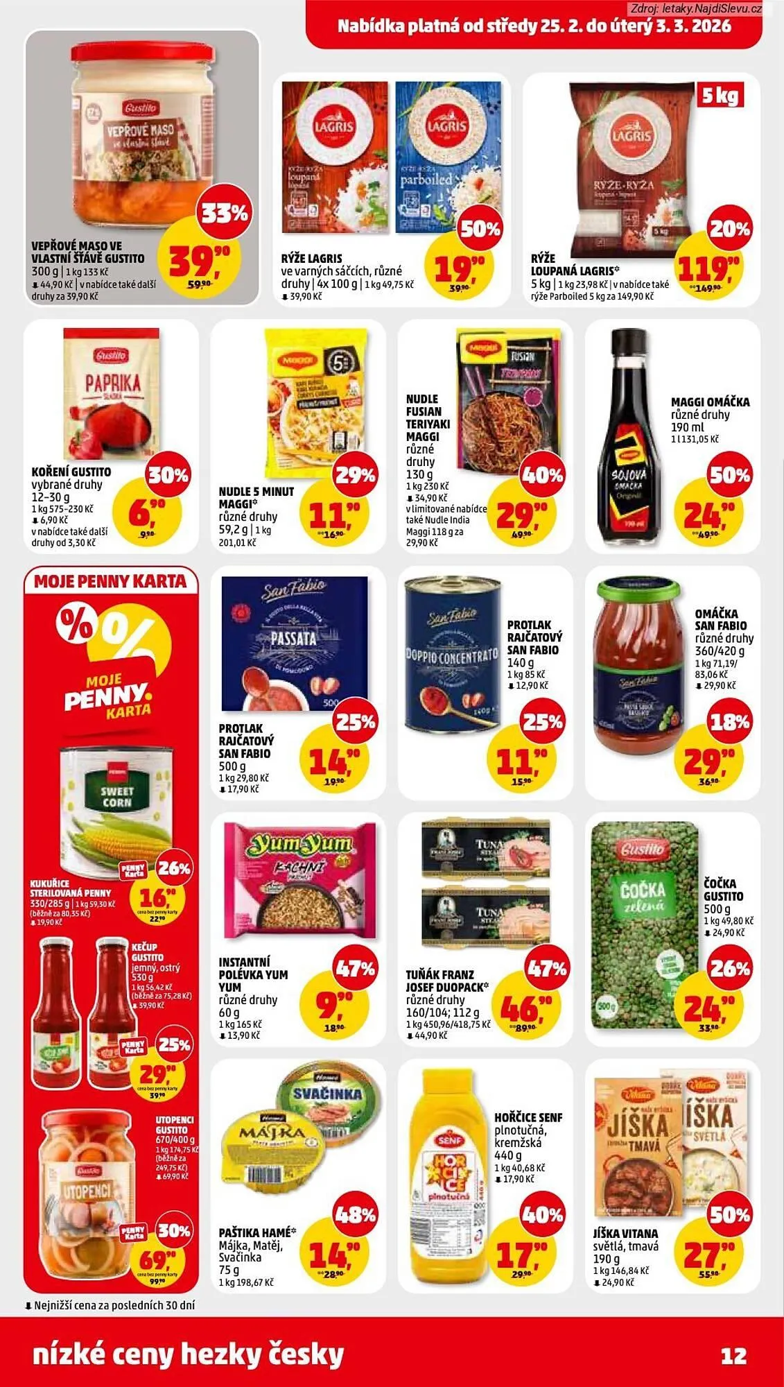 Penny Market leták - 25. února 3. března 2026 - Page 12