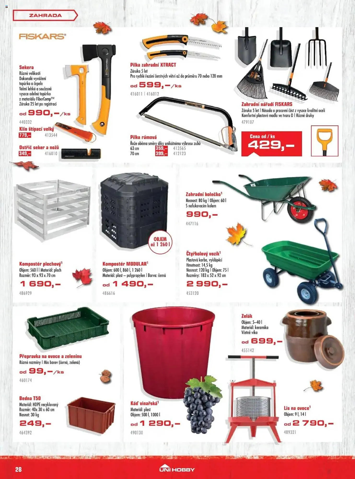 Uni Hobby leták - 2. října 26. října 2025 - Page 28