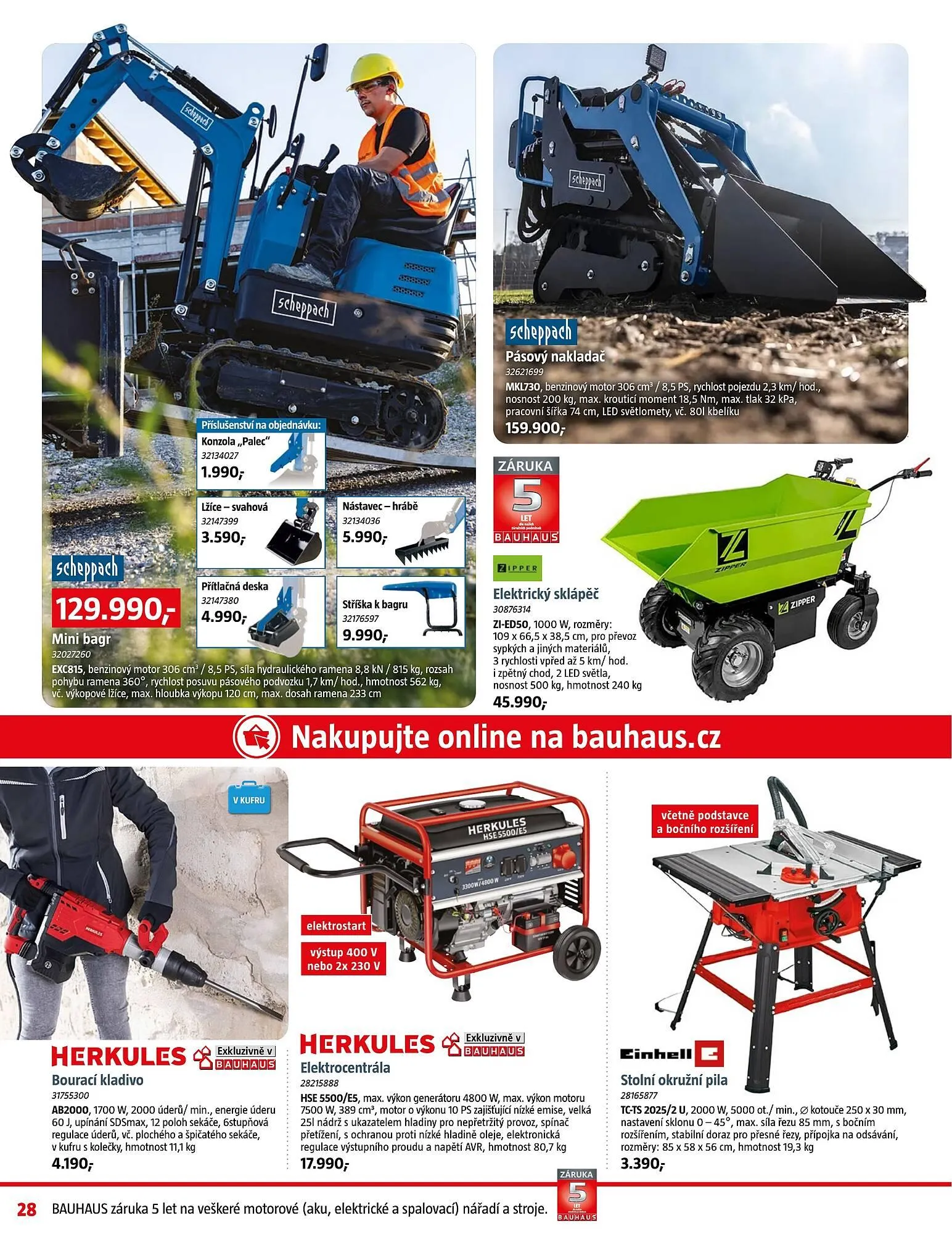 Bauhaus leták - 2. dubna 29. dubna 2026 - Page 28