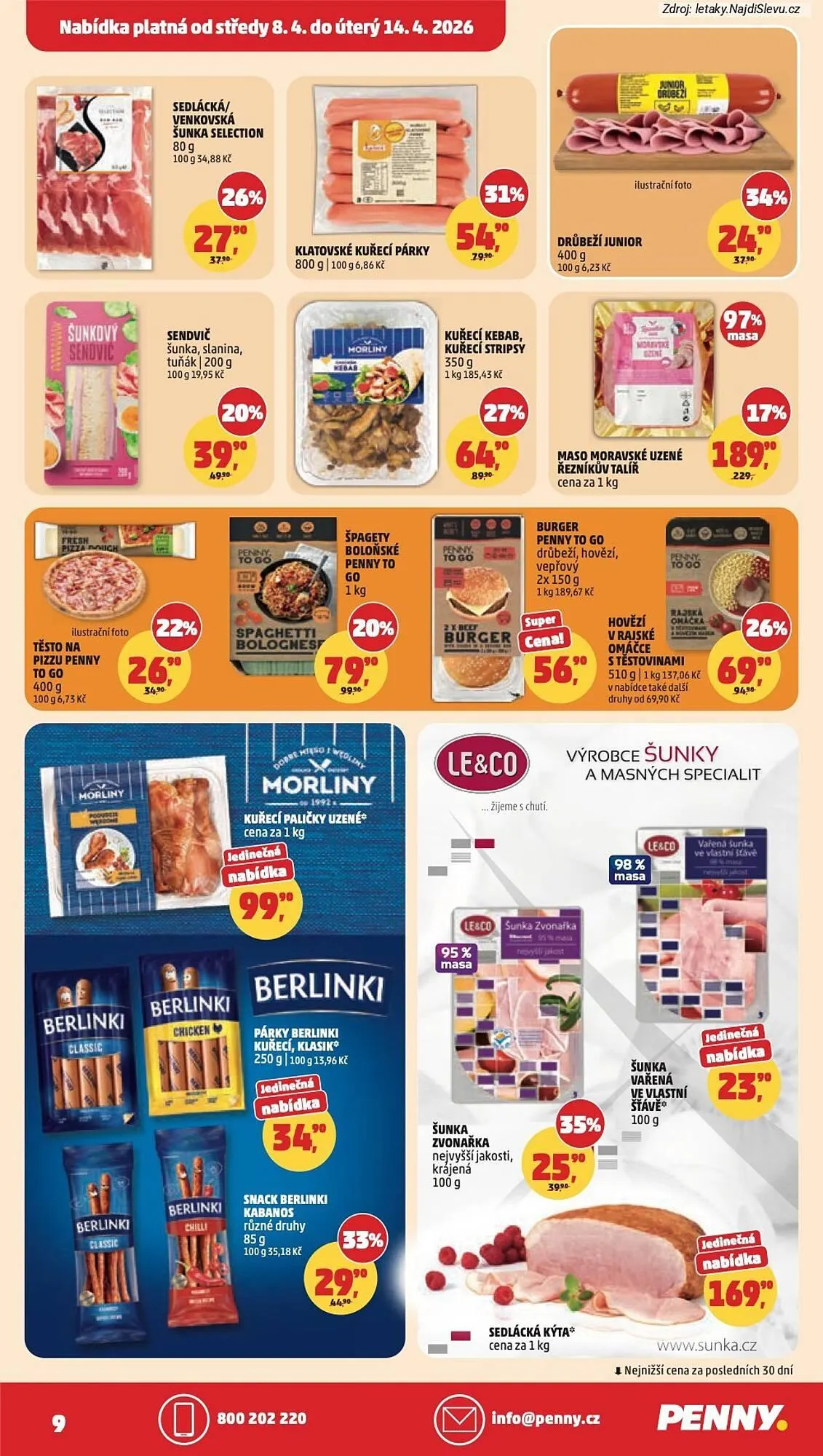 Penny Market leták - 8. dubna 14. dubna 2026 - Page 9
