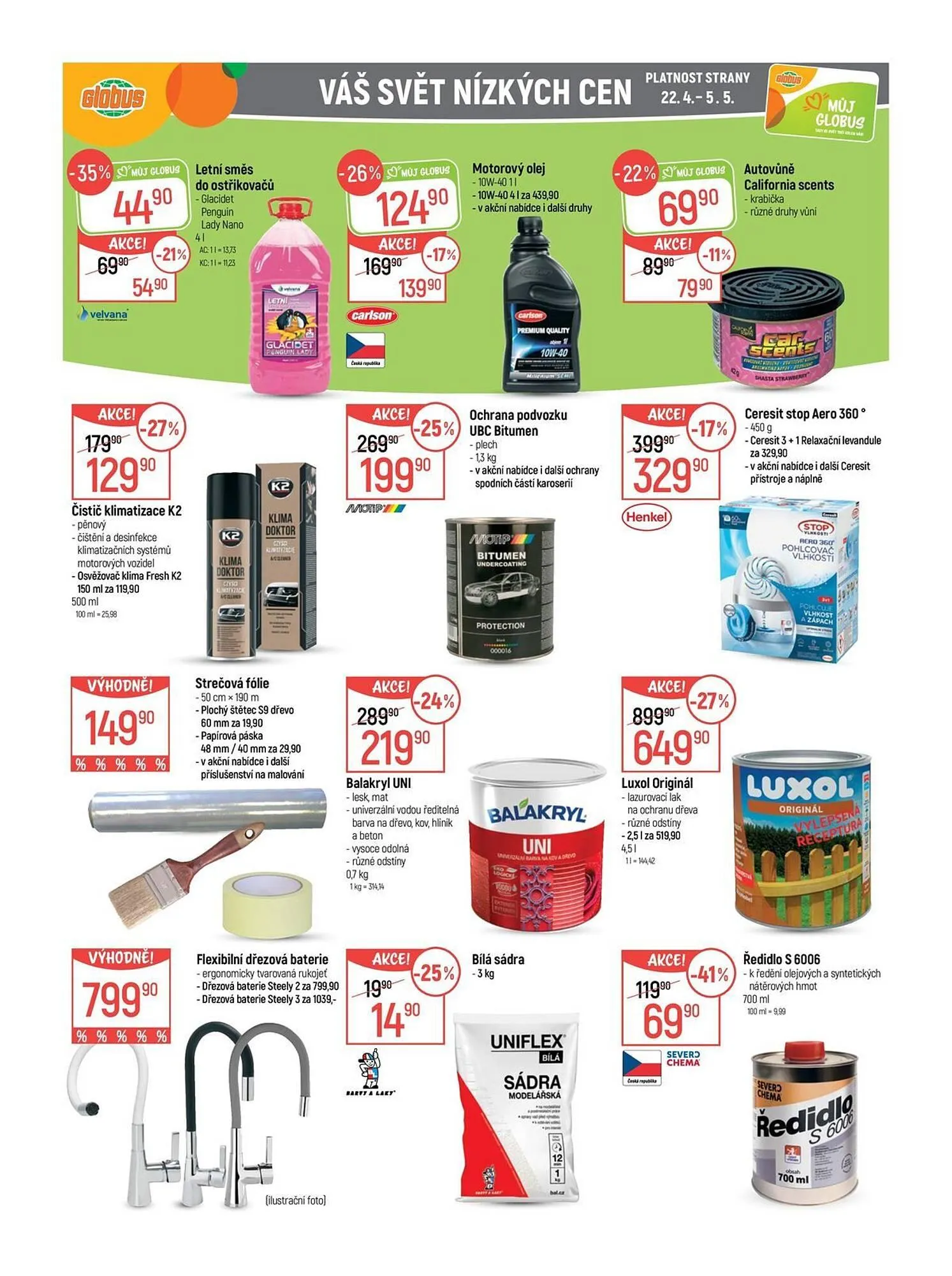 Globus leták - 22. dubna 28. dubna 2026 - Page 34