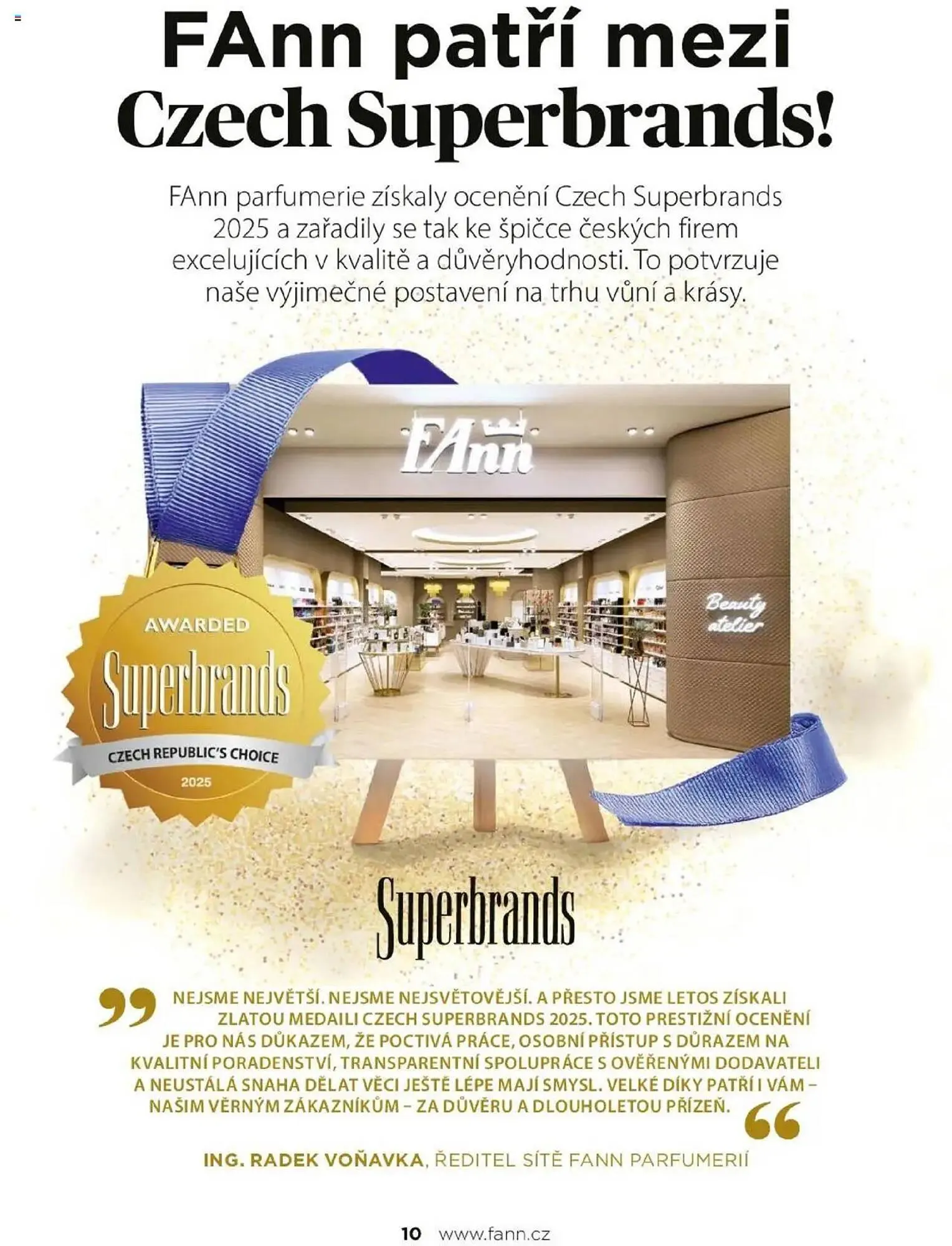 Fann Parfumerie leták - 1. září 30. listopadu 2025 - Page 10