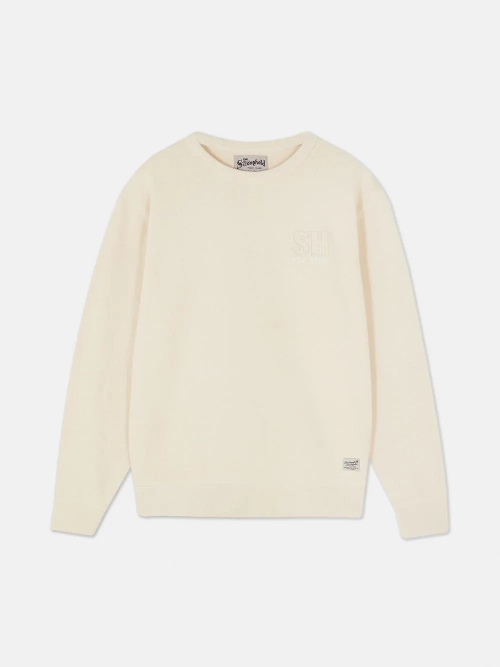 Mikina s kulatým výstřihem a logem Stronghold