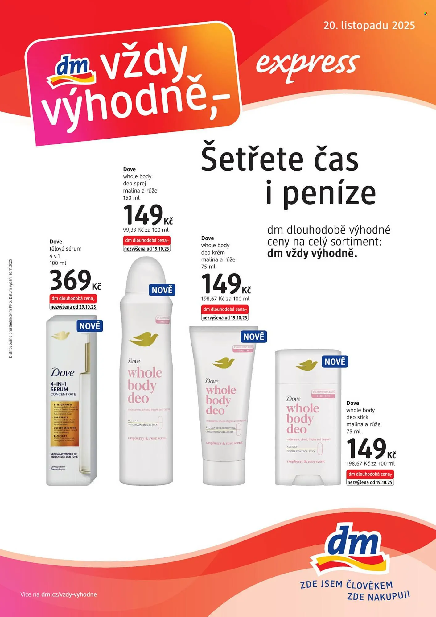 Dm drogerie leták - 1