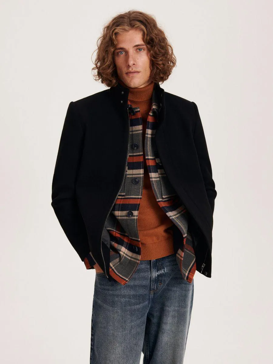 Geacă cu guler perkins