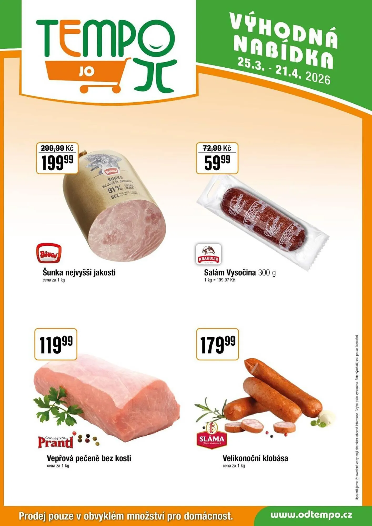 TEMPO leták - 25. března 21. dubna 2026 - Page 3