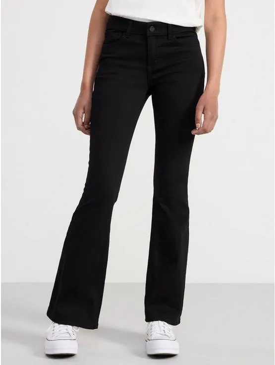 Rozšířené superstrečové džíny FREJA s klasickou výškou pasu