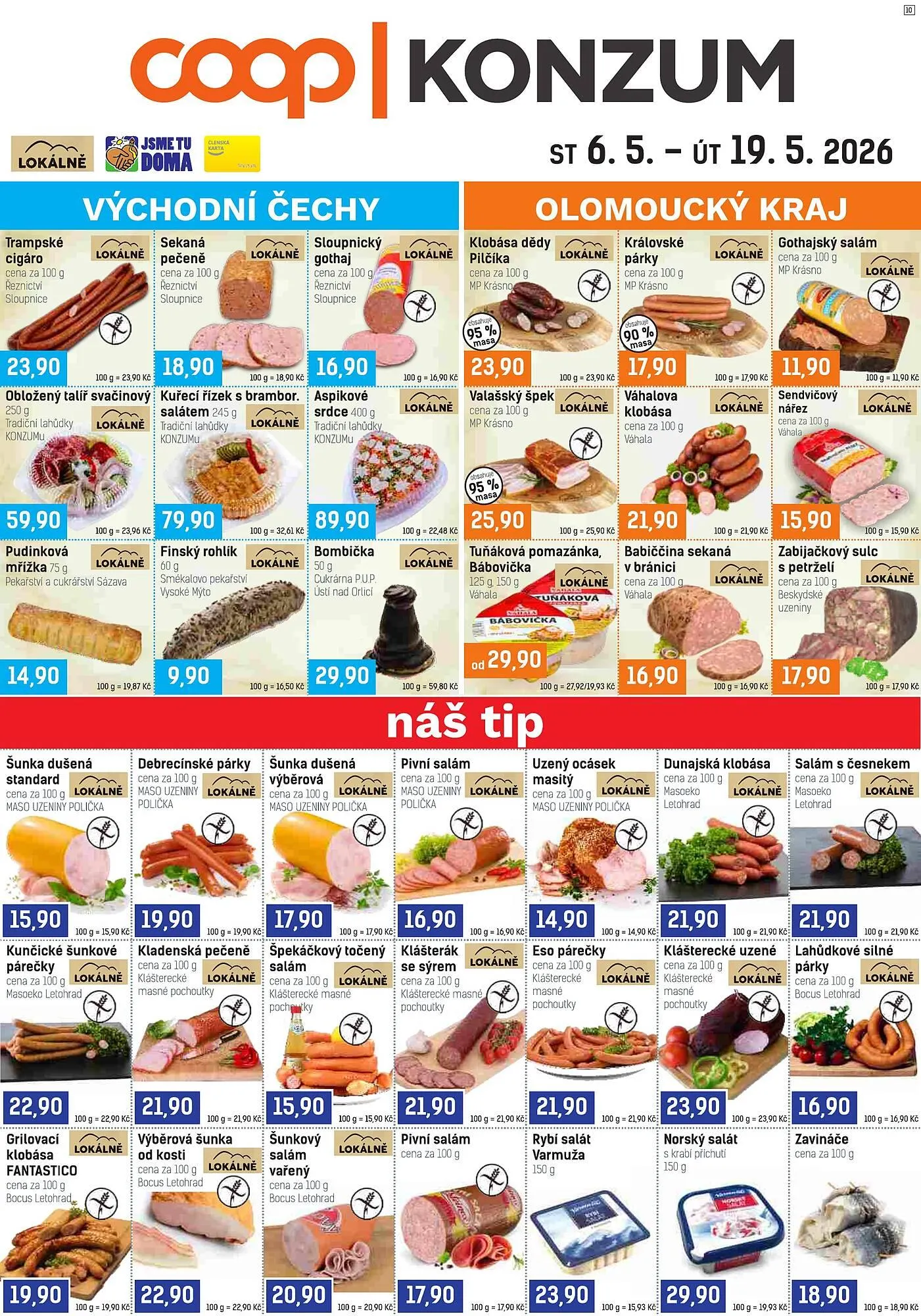 Konzum leták - 1