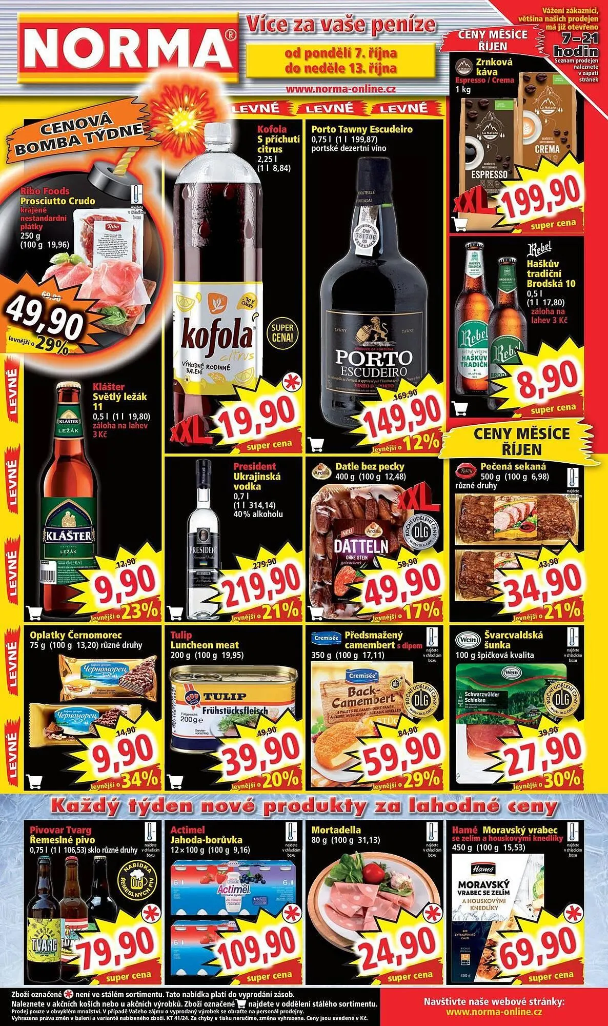 Norma leták - 7. října 13. října 2024 - Page 1