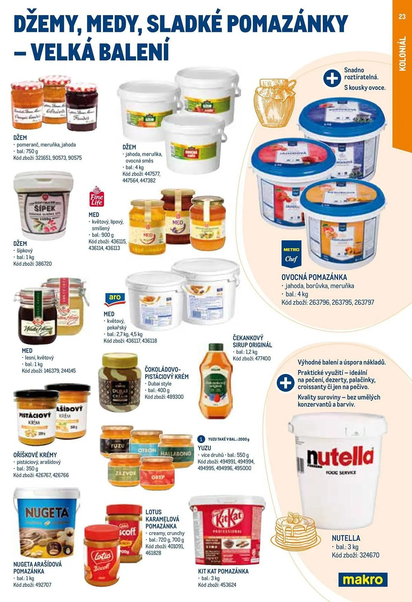 Makro leták - 7. října 31. prosince 2026 - Page 23