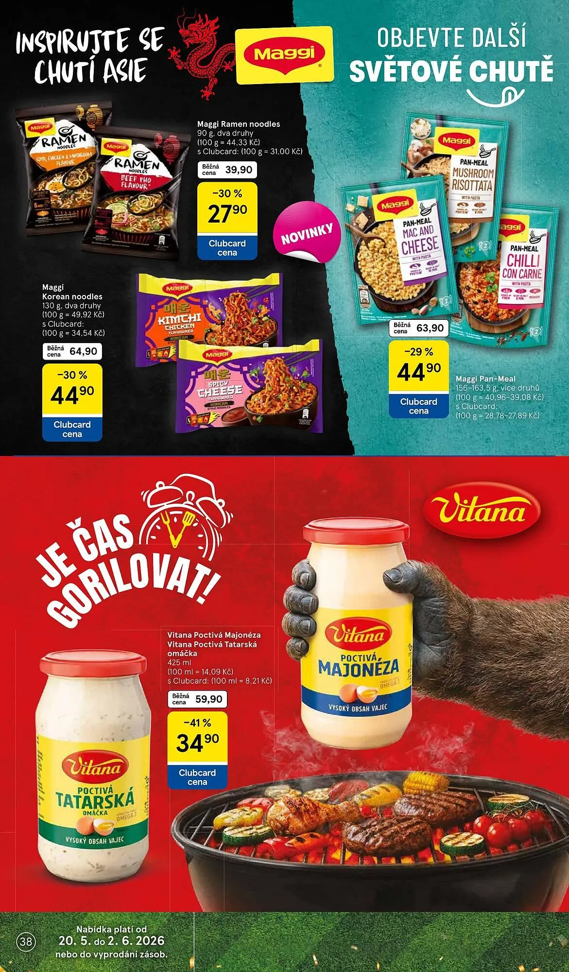 Tesco leták - 20. května 26. května 2026 - Page 38