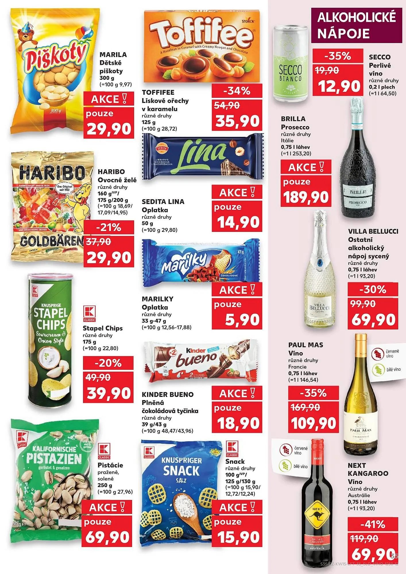 Kaufland leták - 8. dubna 14. dubna 2026 - Page 35