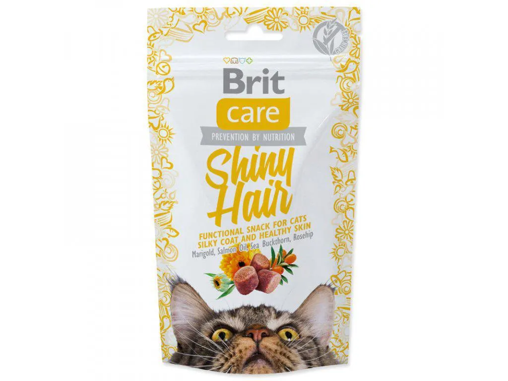 Brit Care Cat Snack Shiny Hair 50 g