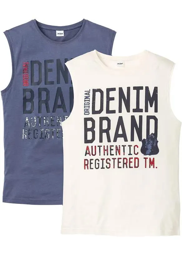 Tílko z čisté bavlny (2 ks v balení)