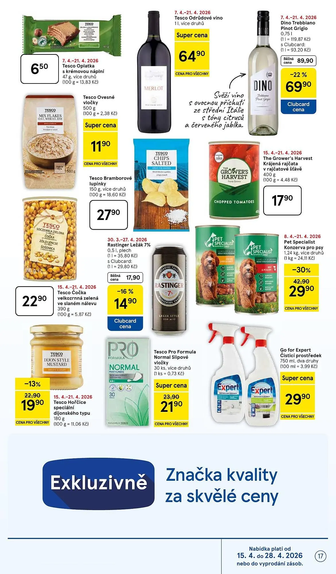 Tesco leták - 15. dubna 21. dubna 2026 - Page 17