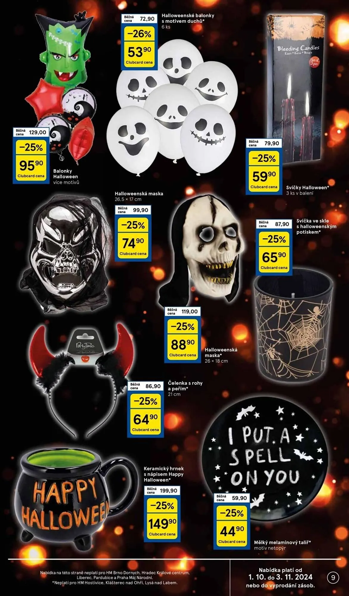 Tesco leták - 16. října 22. října 2024 - Page 9