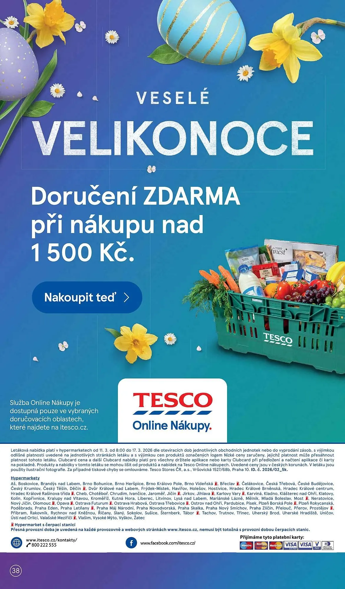 Tesco leták - 11. března 17. března 2026 - Page 38