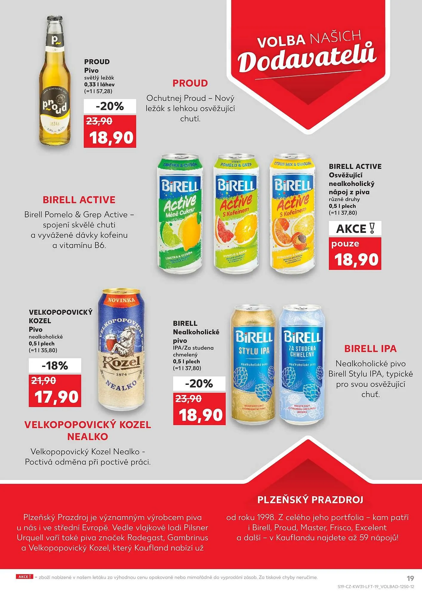 Kaufland leták - 31. července 6. srpna 2024 - Page 19