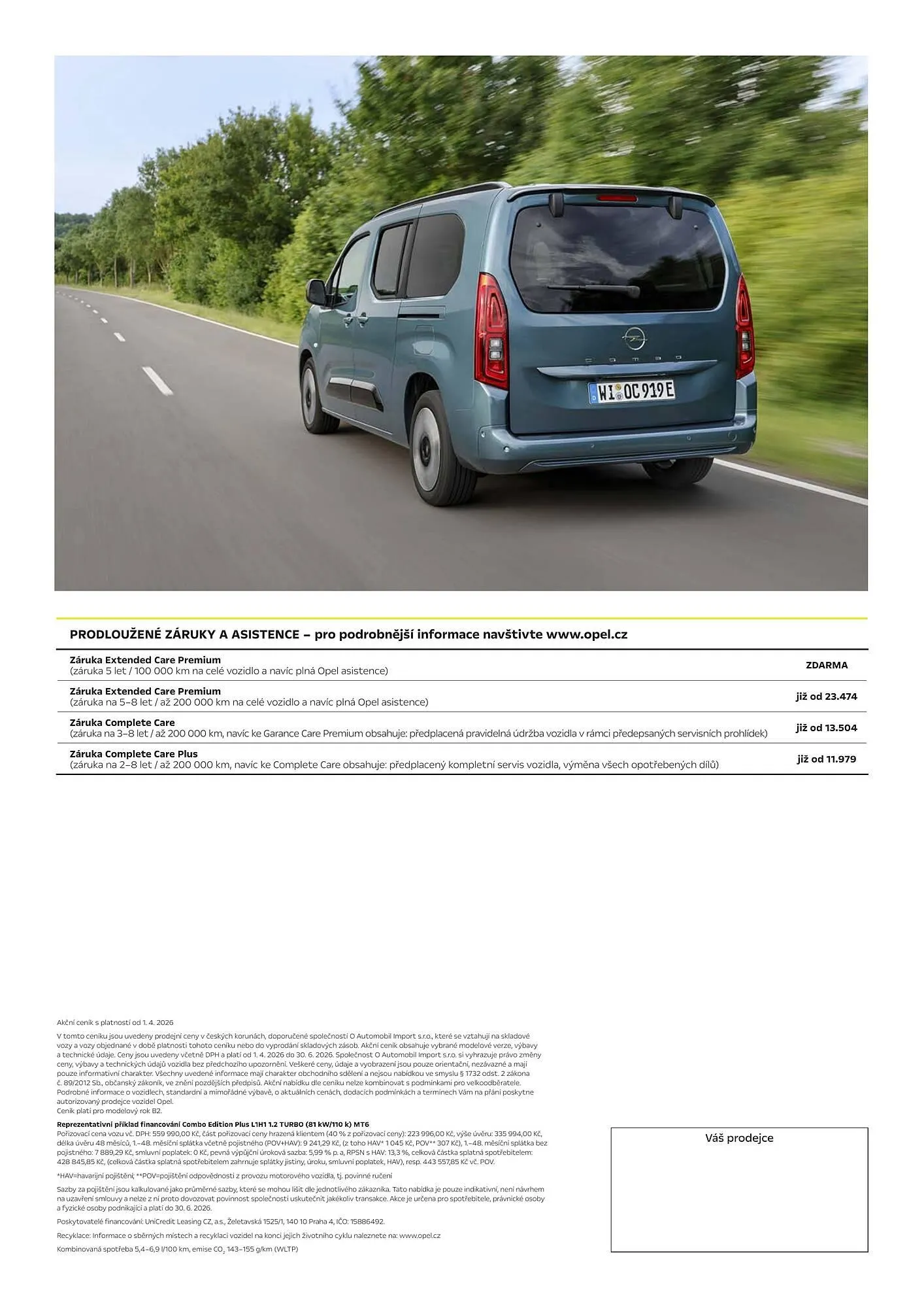 Opel leták - 1. dubna 31. srpna 2026 - Page 4
