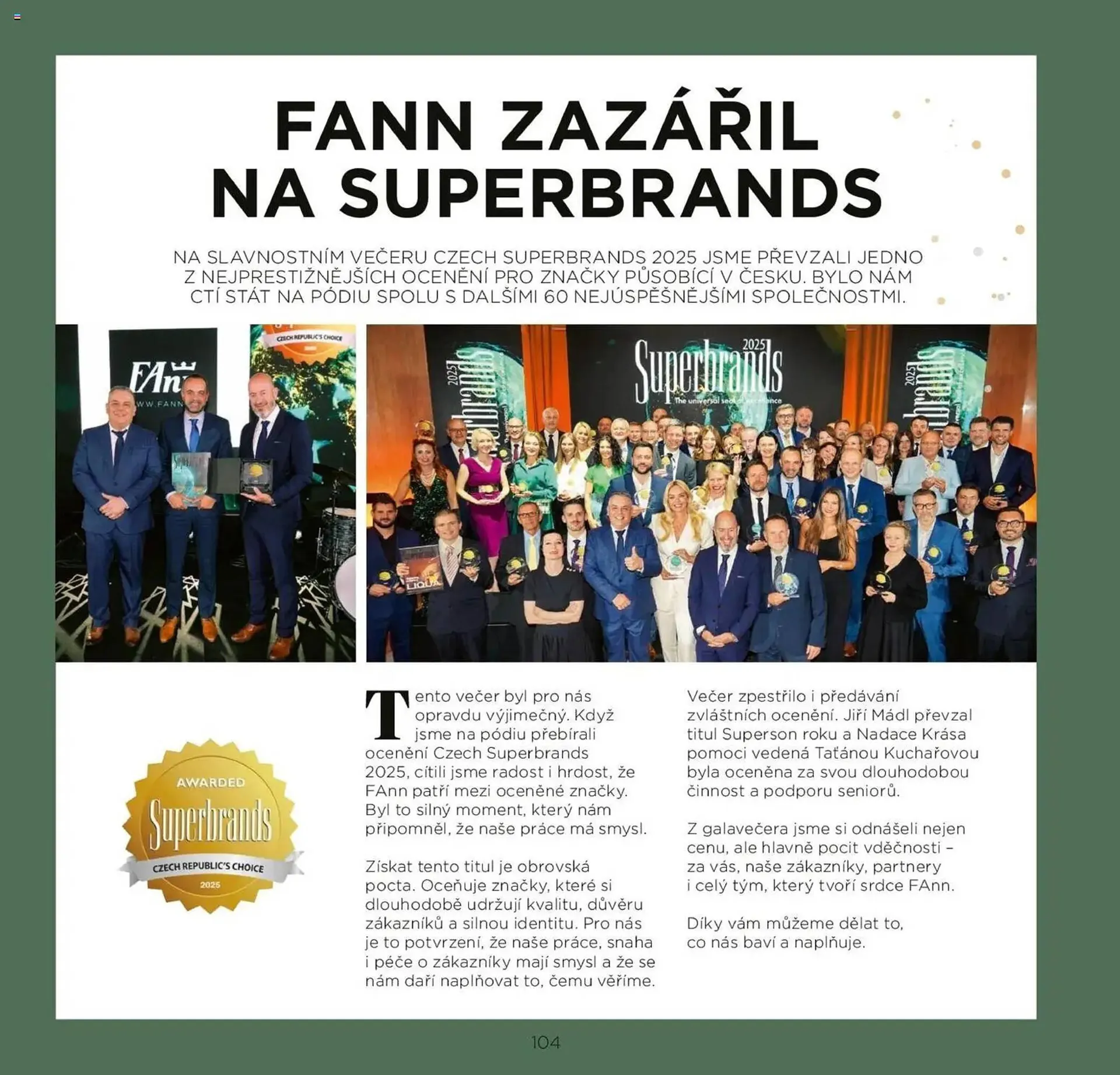 Fann Parfumerie leták - 30. října 31. prosince 2025 - Page 104