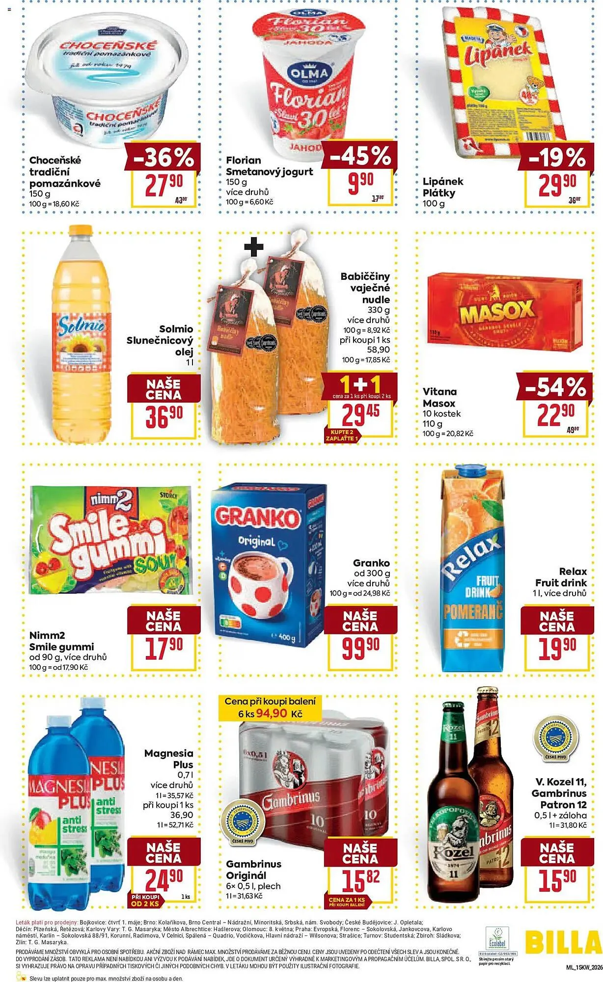 Billa leták - 7. dubna 14. dubna 2026 - Page 3