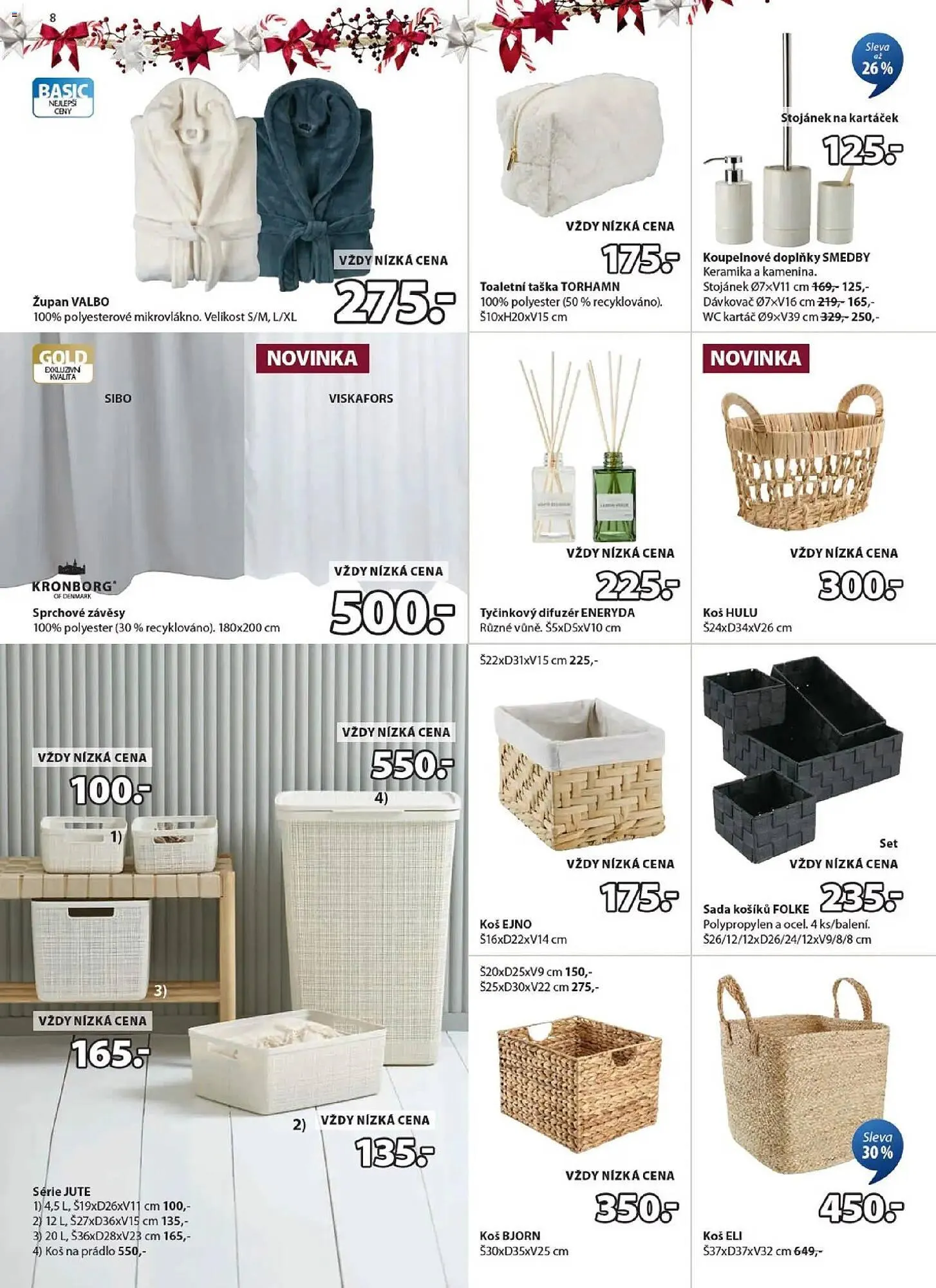 JYSK leták - 11. prosince 24. prosince 2025 - Page 8