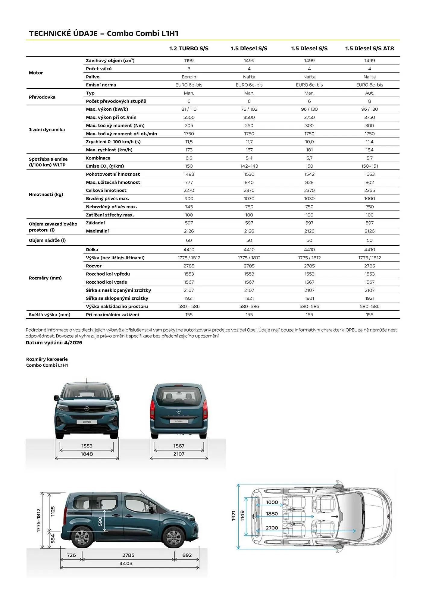 Opel leták - 1. dubna 31. srpna 2026 - Page 5