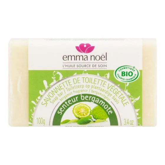 Mýdlo rostlinné bergamot 100 g BIO EMMA NOËL