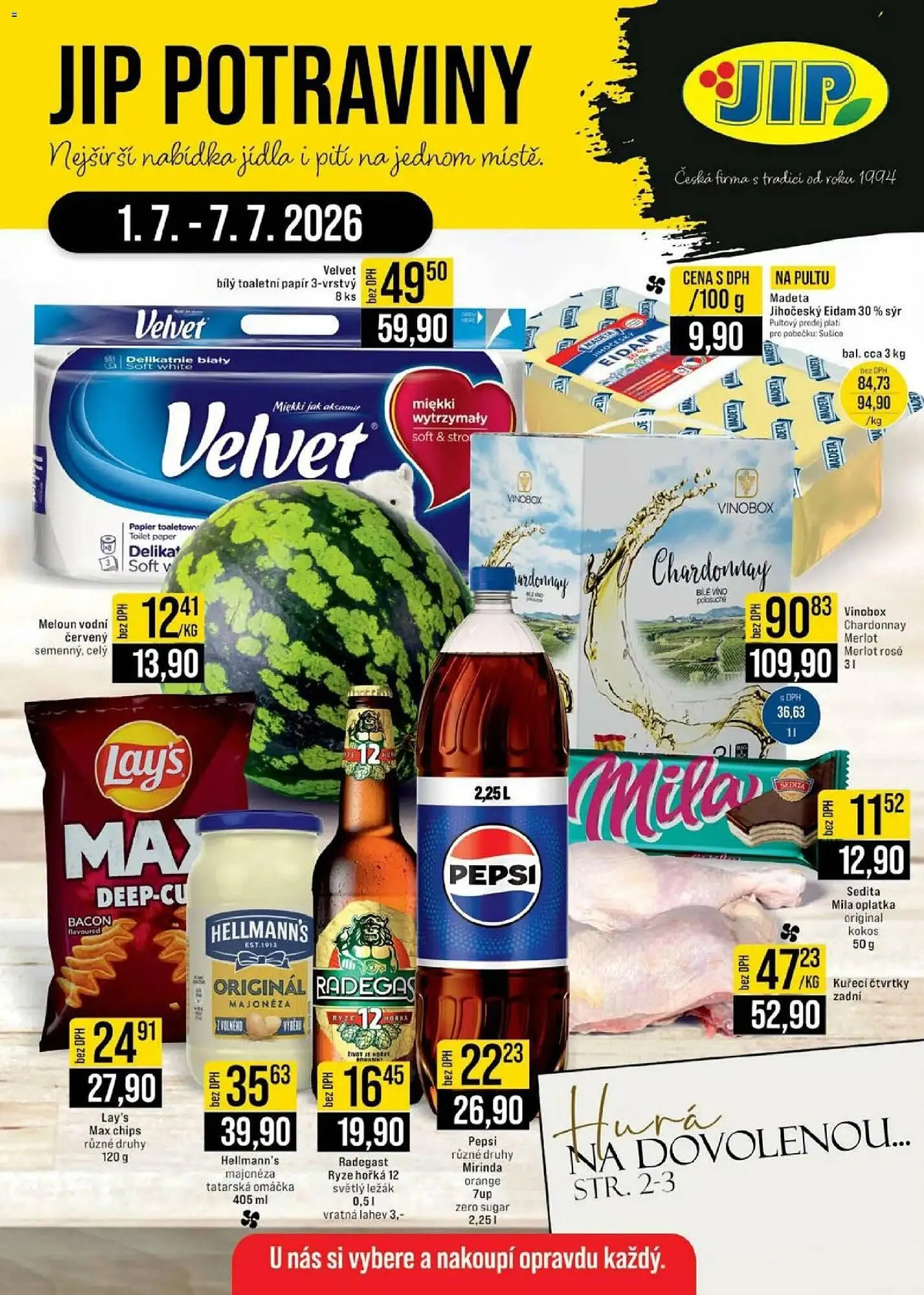 Jip leták - 1. července 7. července 2026 - Page 1