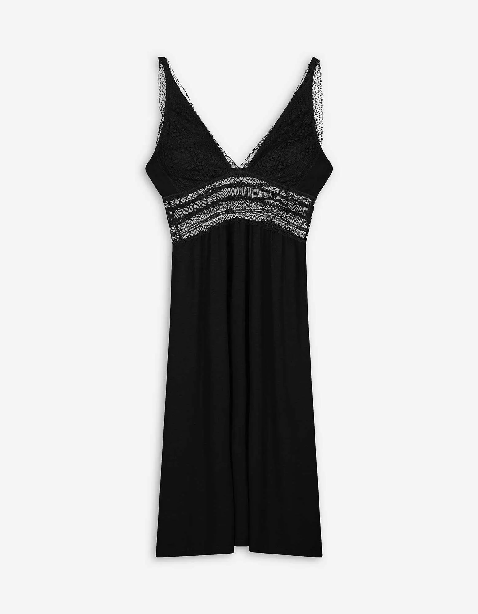 Negližé - Viskóza - cerná