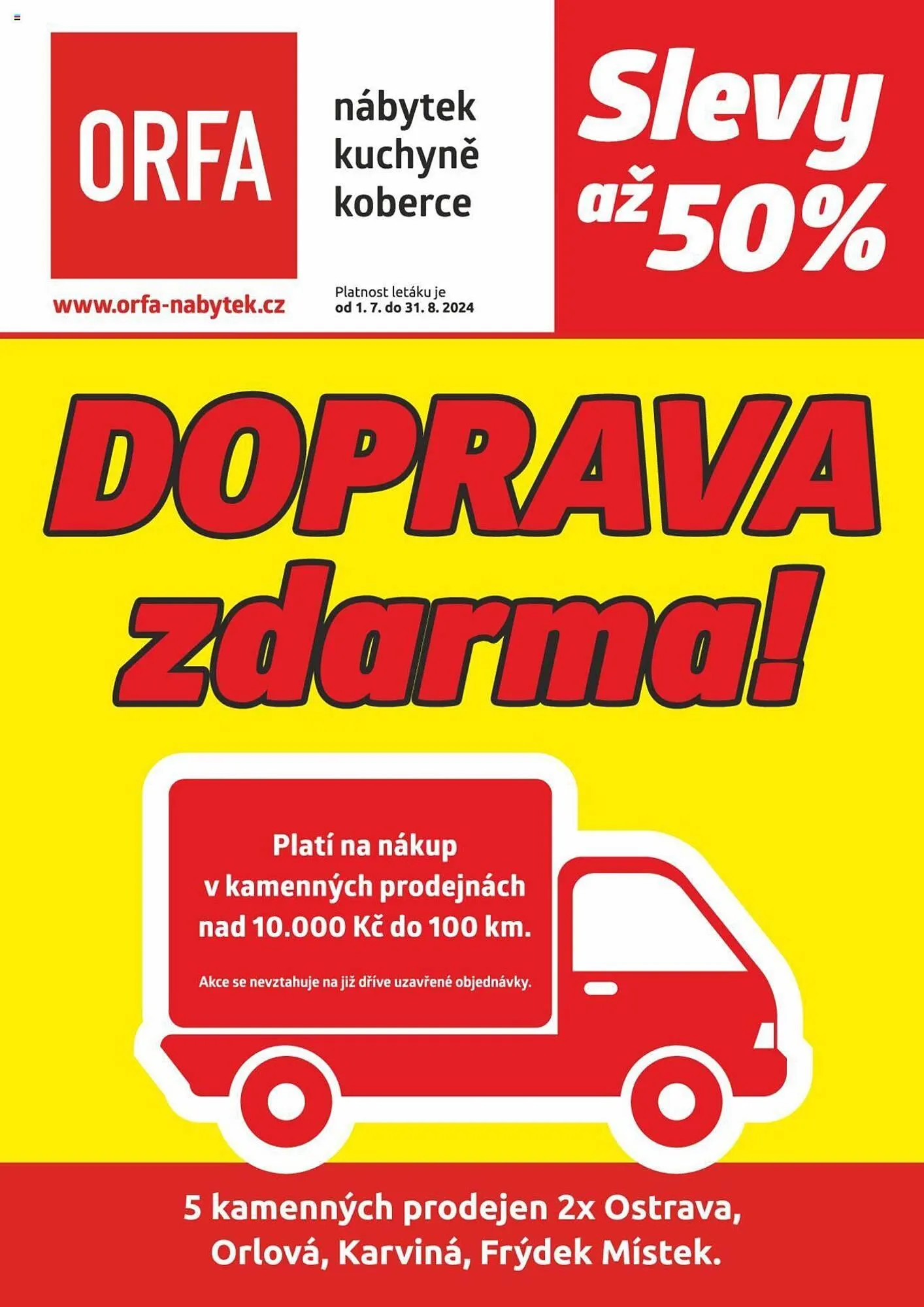 Orfa Nábytek leták - 1