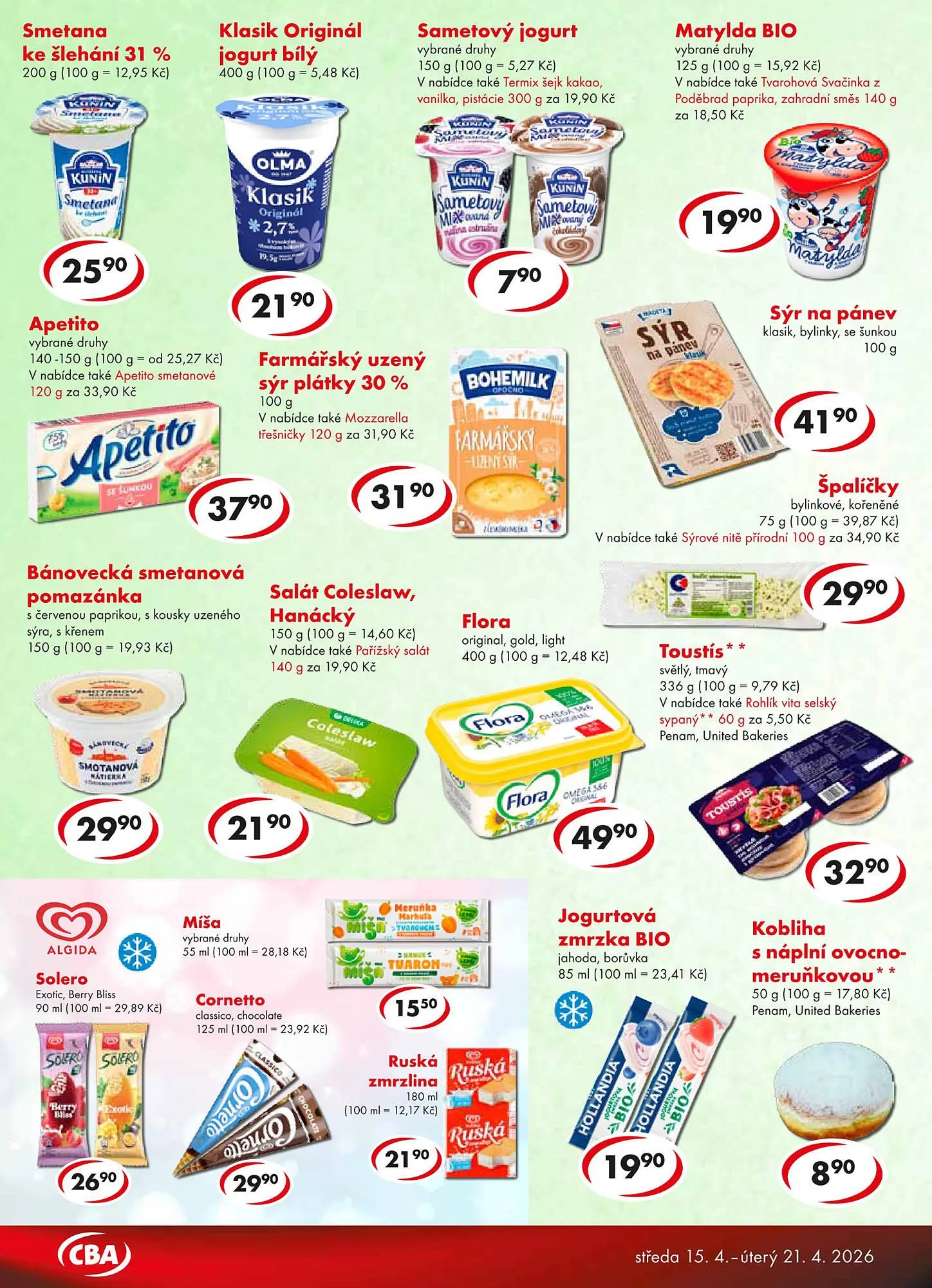 CBA leták - 15. dubna 21. dubna 2026 - Page 2