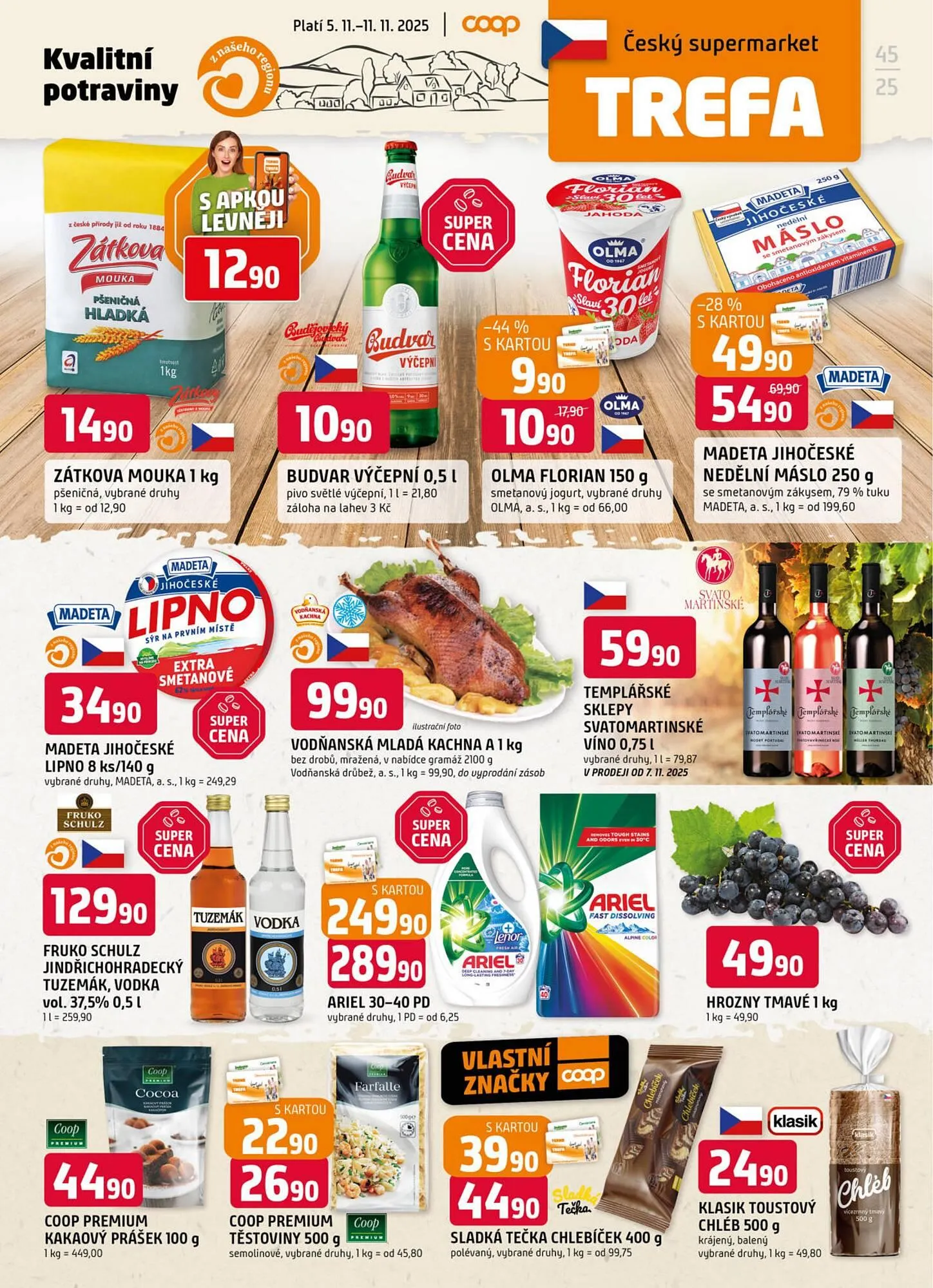 Trefa leták - 5. listopadu 11. listopadu 2025 - Page 1