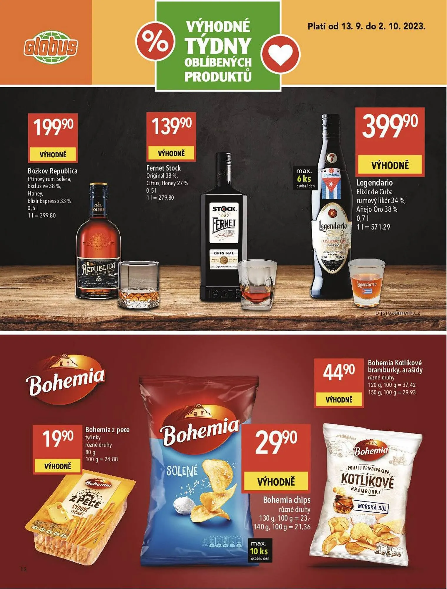 Globus leták - 13. září 2. října 2023 - Page 12