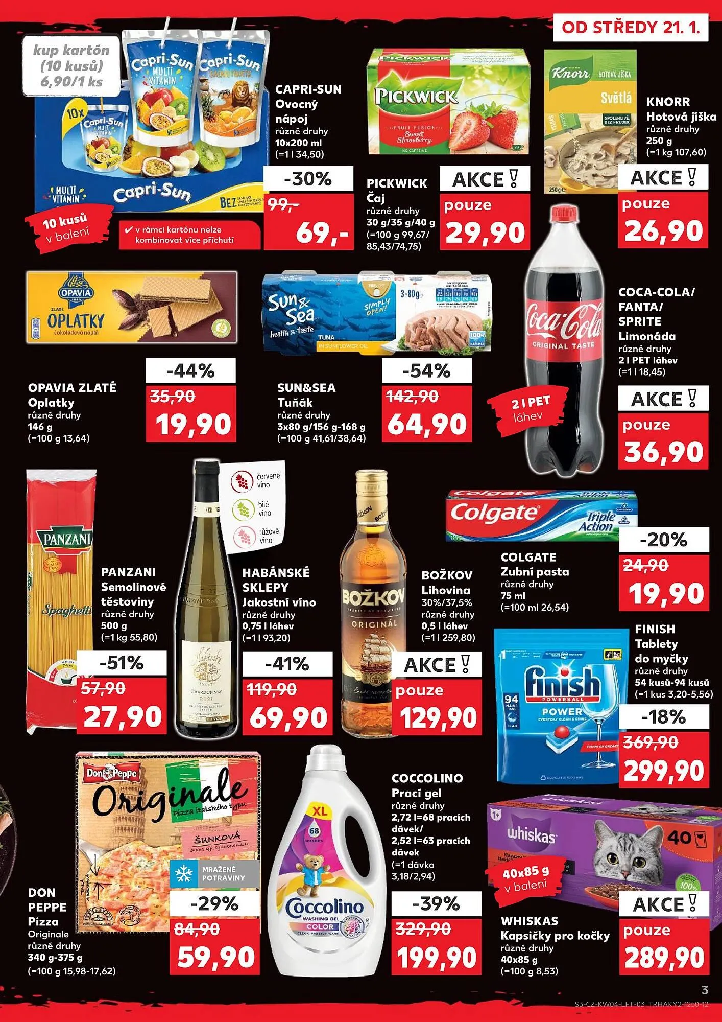 Kaufland leták - 21. ledna 27. ledna 2026 - Page 3