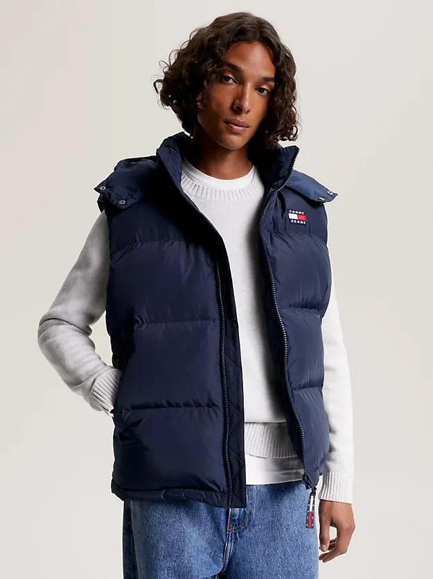 Hooded Down Alaska Puffer Vest