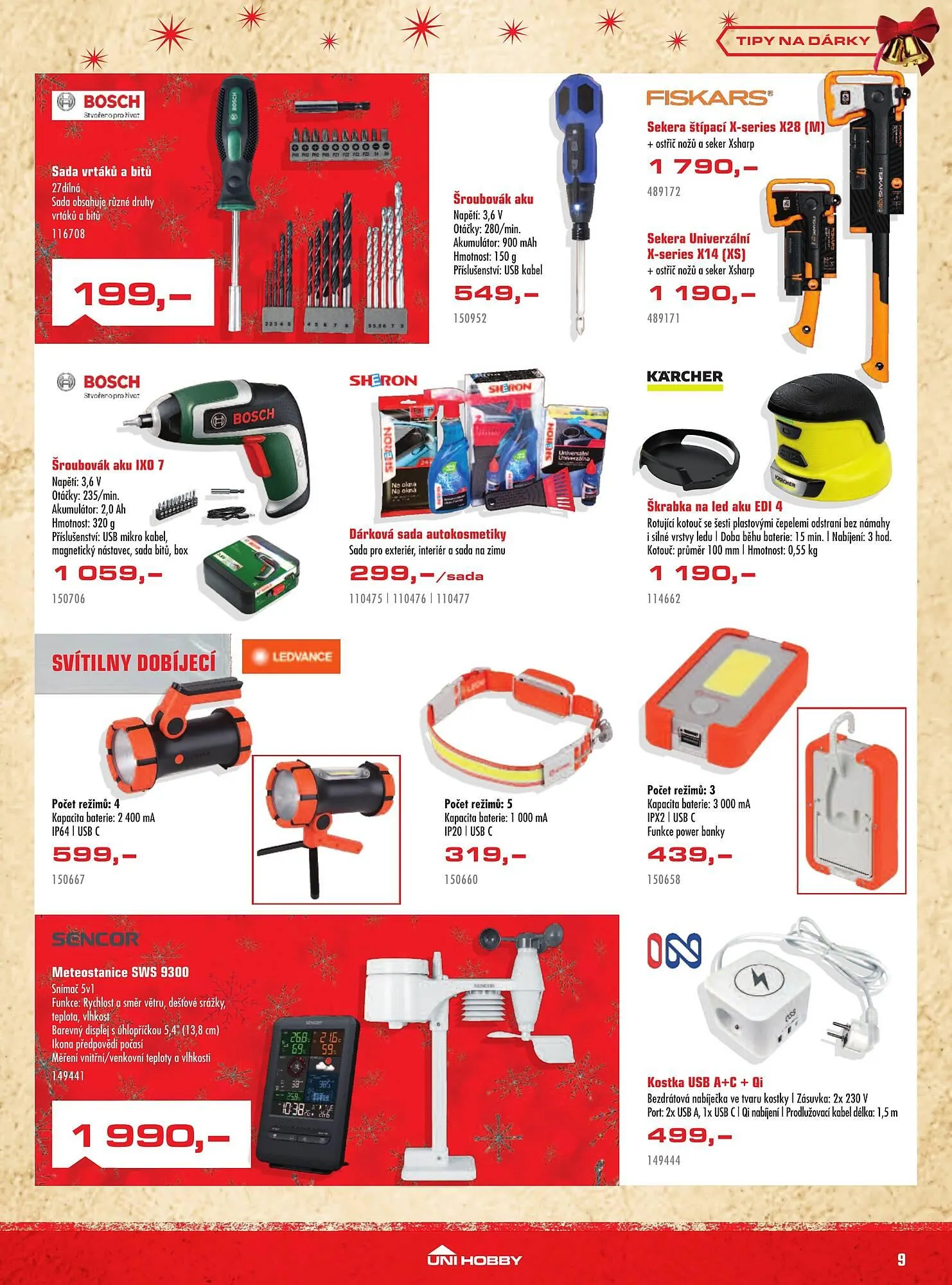Uni Hobby leták - 28. listopadu 29. prosince 2024 - Page 9