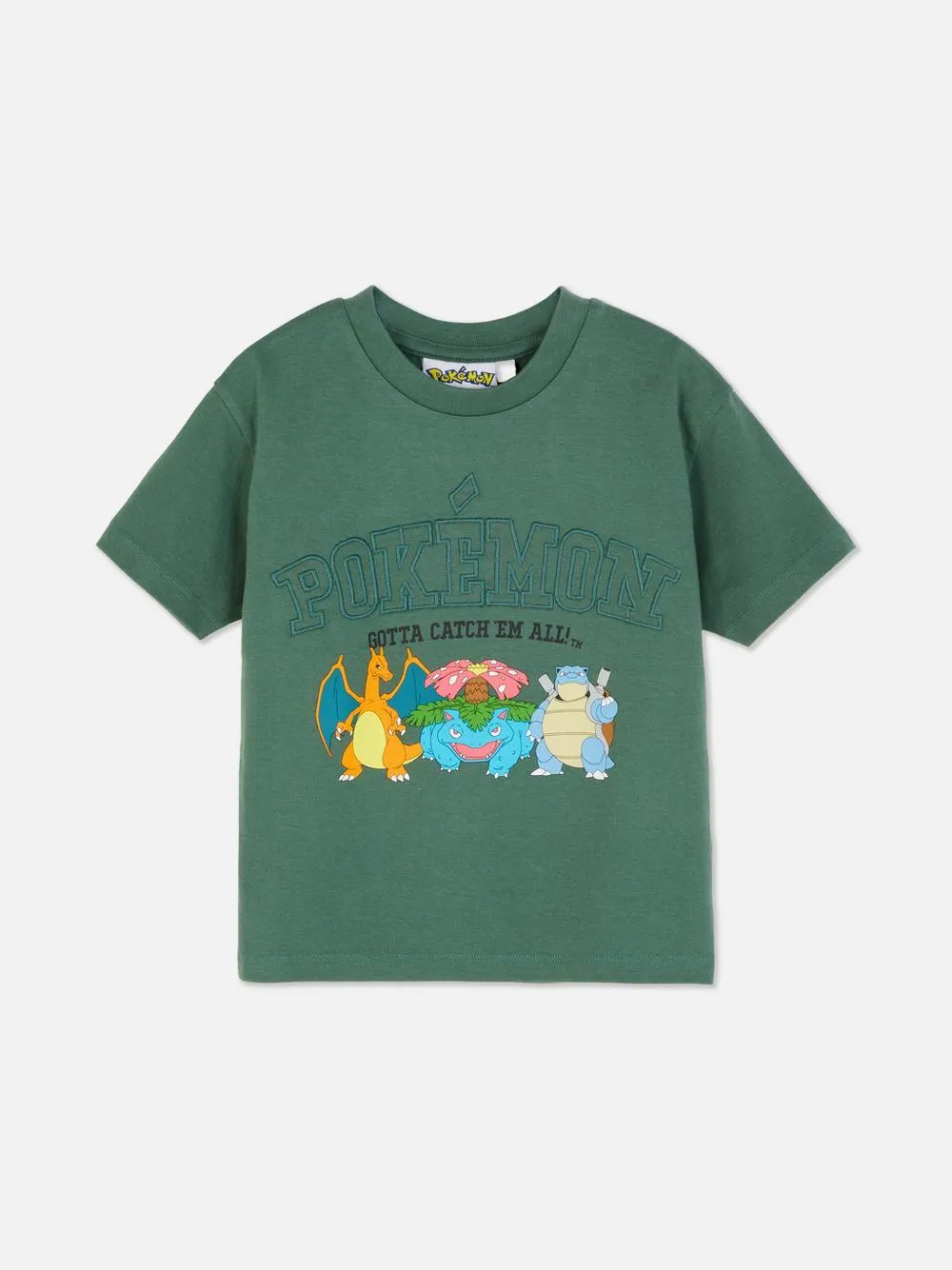 Camiseta con estampado gráfico de Pokémon