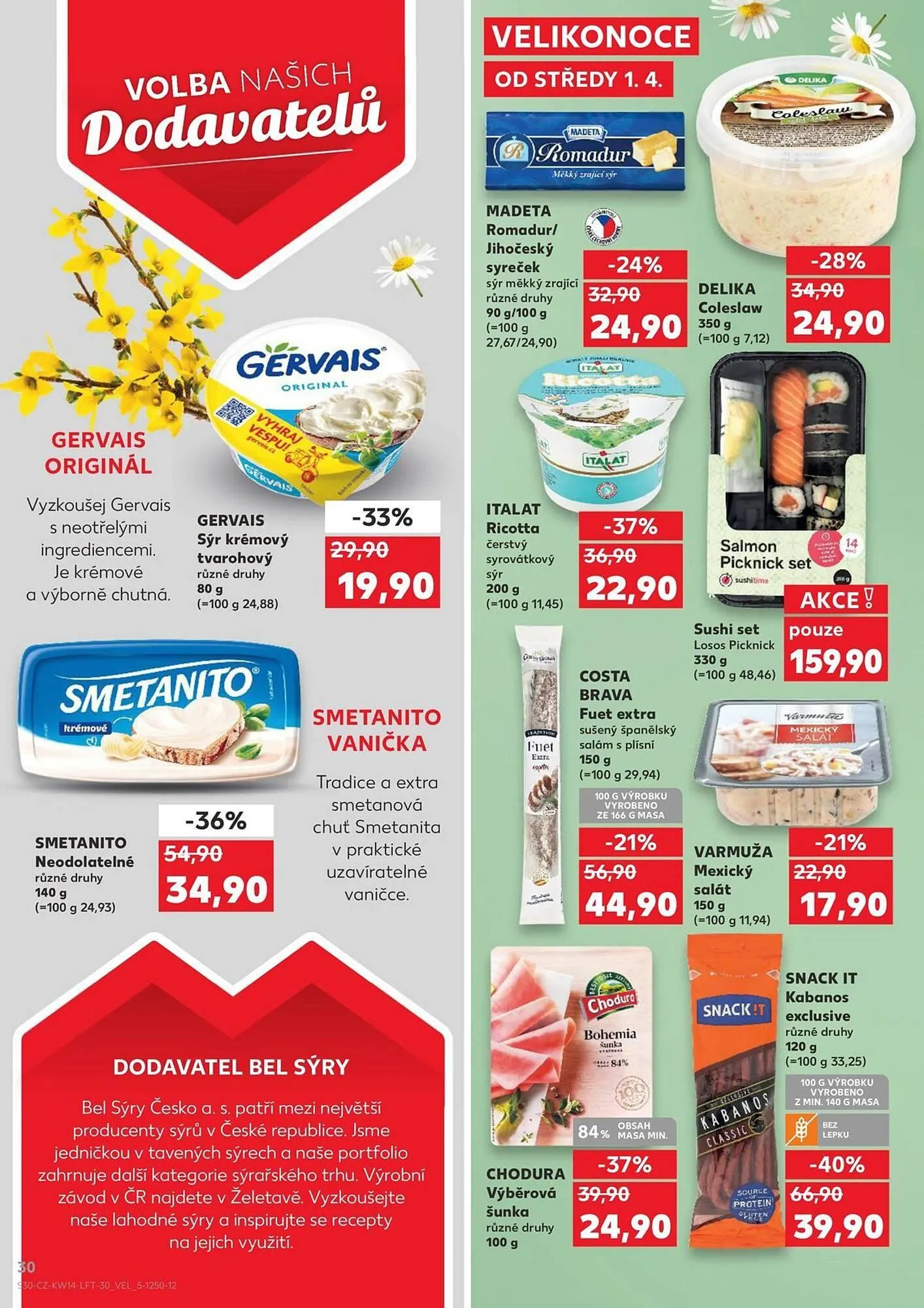 Kaufland leták - 1. dubna 7. dubna 2026 - Page 30