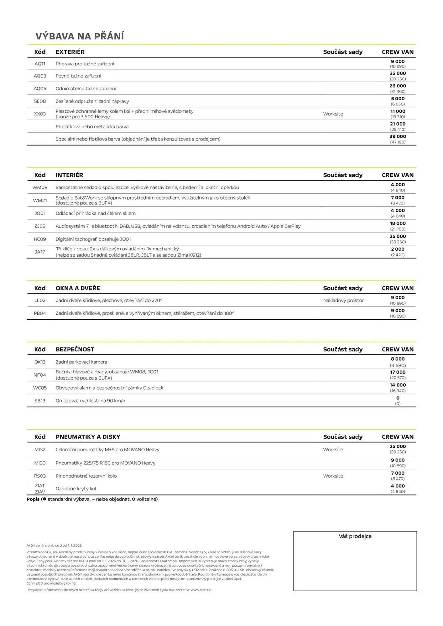 Opel leták - 27. ledna 31. března 2026 - Page 3
