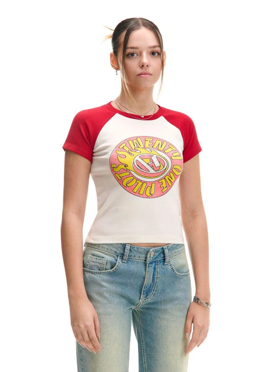 Halenka s raglánovými rukávy Twenty One Pilots