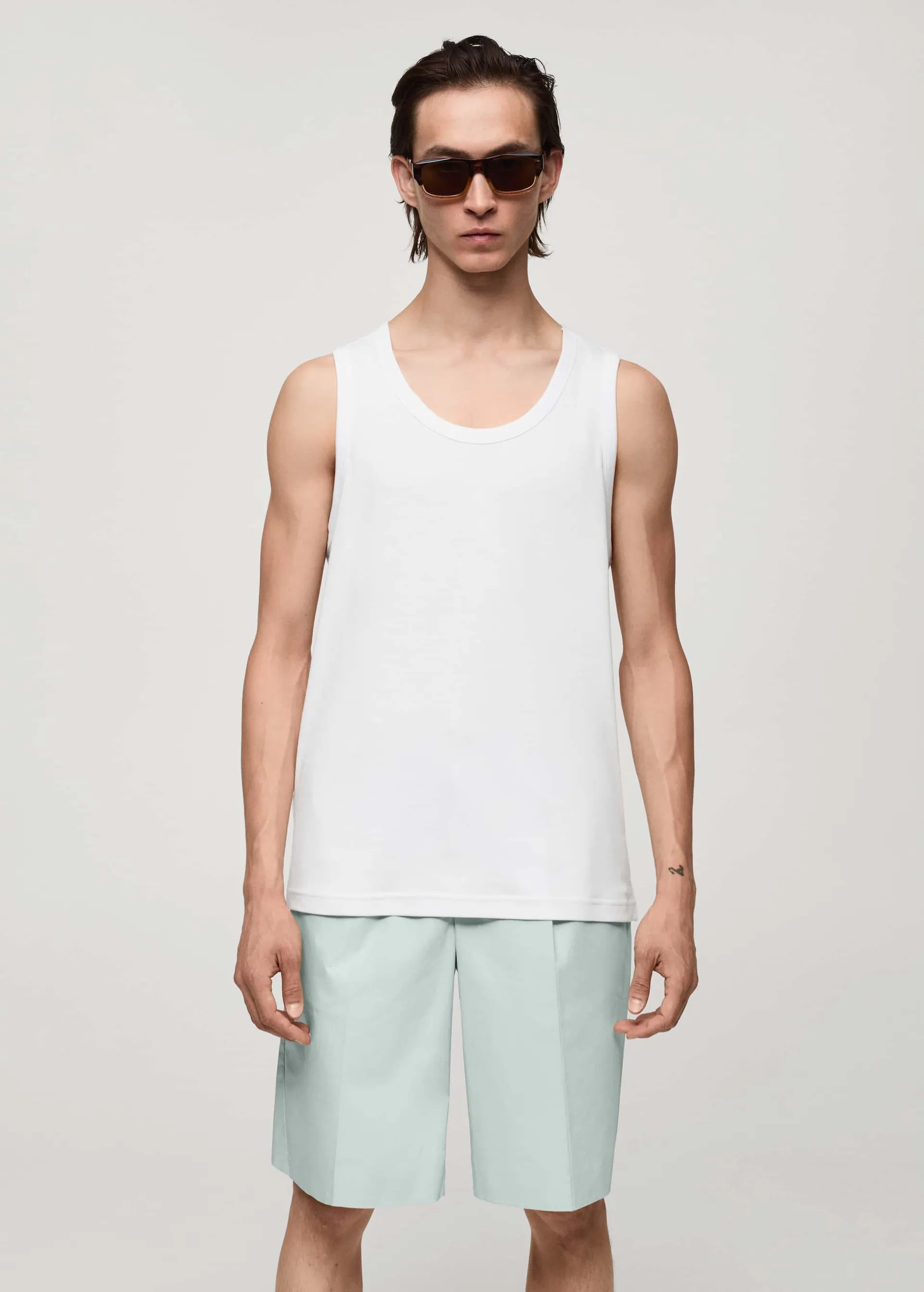 Tričko na ramínka 100% bavlna