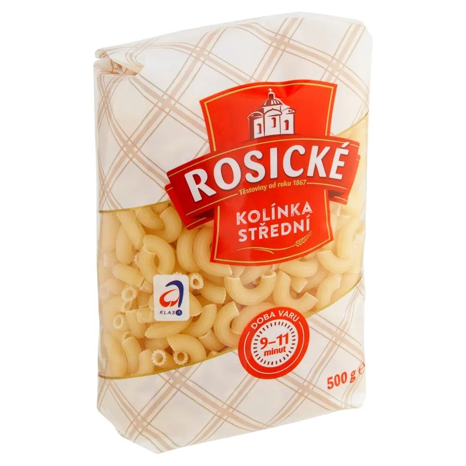 Rosické Pasta Macaroni Middle 500g