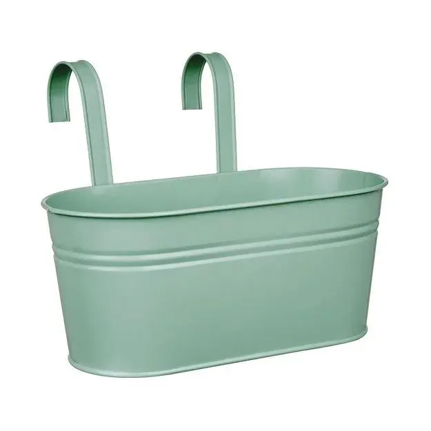 Truhlík k zavěšení 33 cm - sv. zelená