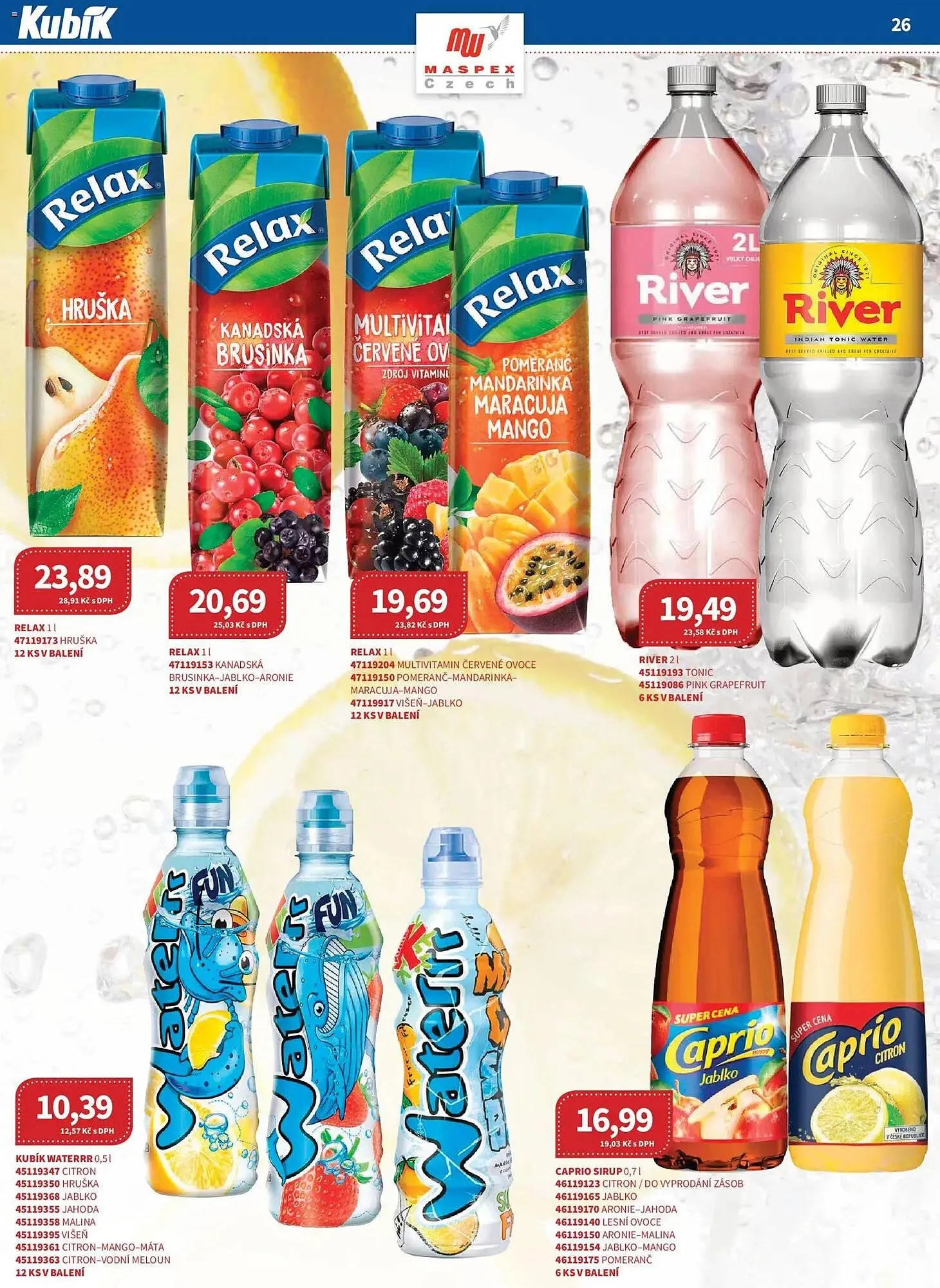 Kubík potraviny leták - 1. března 31. března 2026 - Page 26