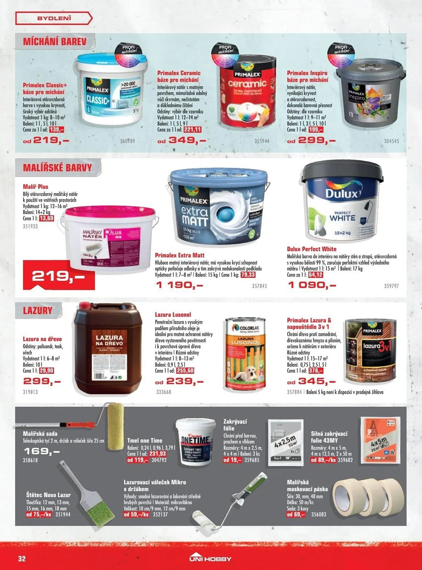 Uni Hobby leták - 5. března 29. března 2026 - Page 32