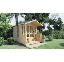 Dřevěný zahradní domek Bertilo She Shed Arley 202 x 292 cm přírodní vč. podlahy