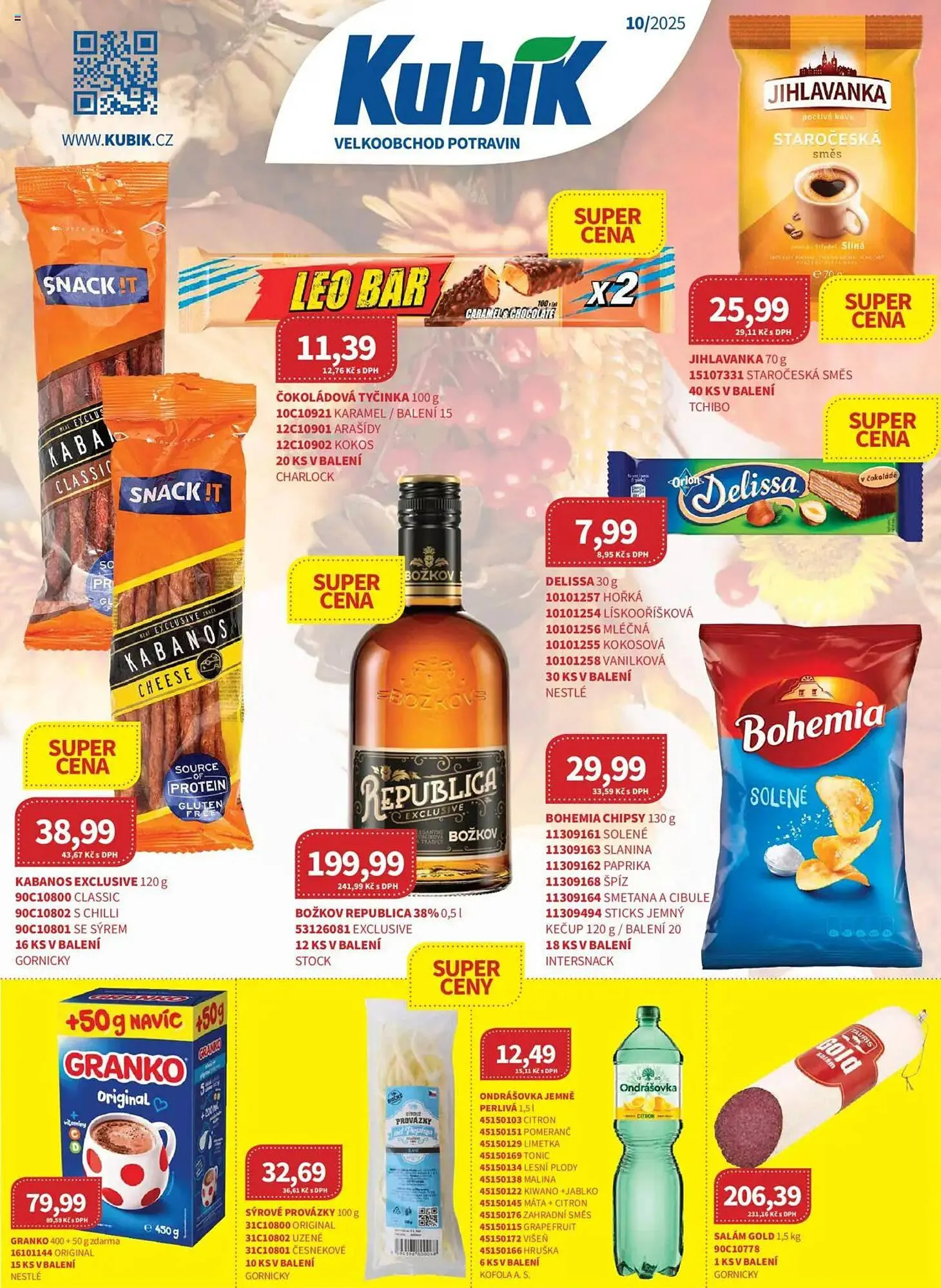 Kubík potraviny leták - 1